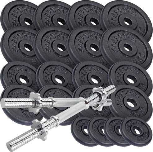 Reguleeritav malmist hantlikomplekt 70 kg, 30/31 mm
