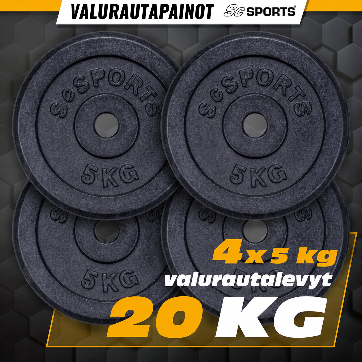 Malmist kettakomplekt 30/31 mm 10–40 kg