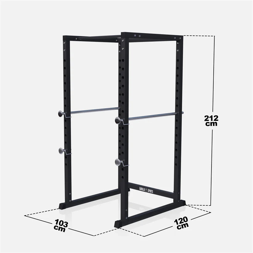 Kükipuur / Power Rack 200 kg, must