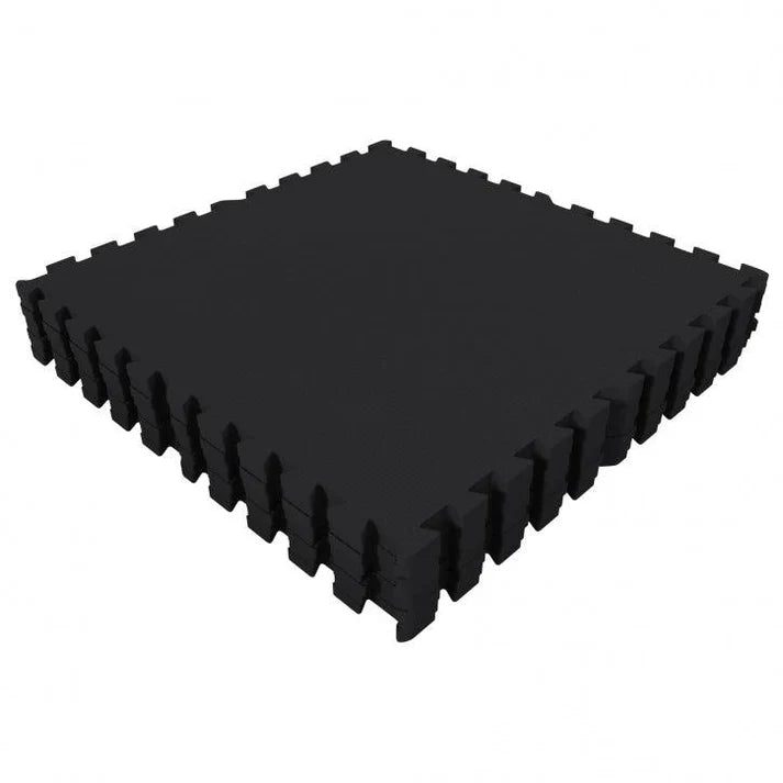 Puslematid 8 osa 60 x 60 x 1,2 cm, must
