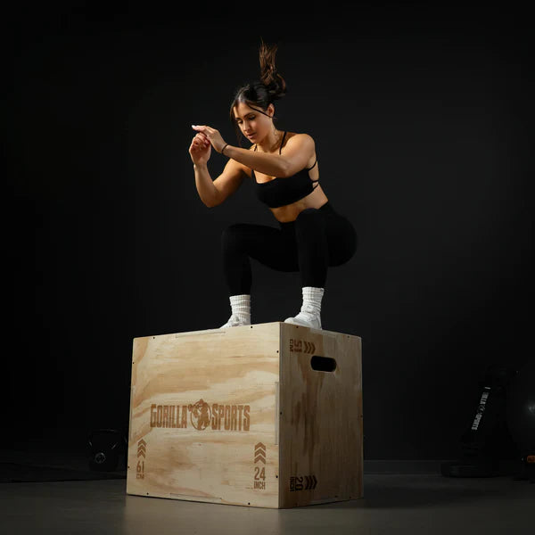 Puidust plyobox / hüppekast 60 x 50,5 x 75,5 cm