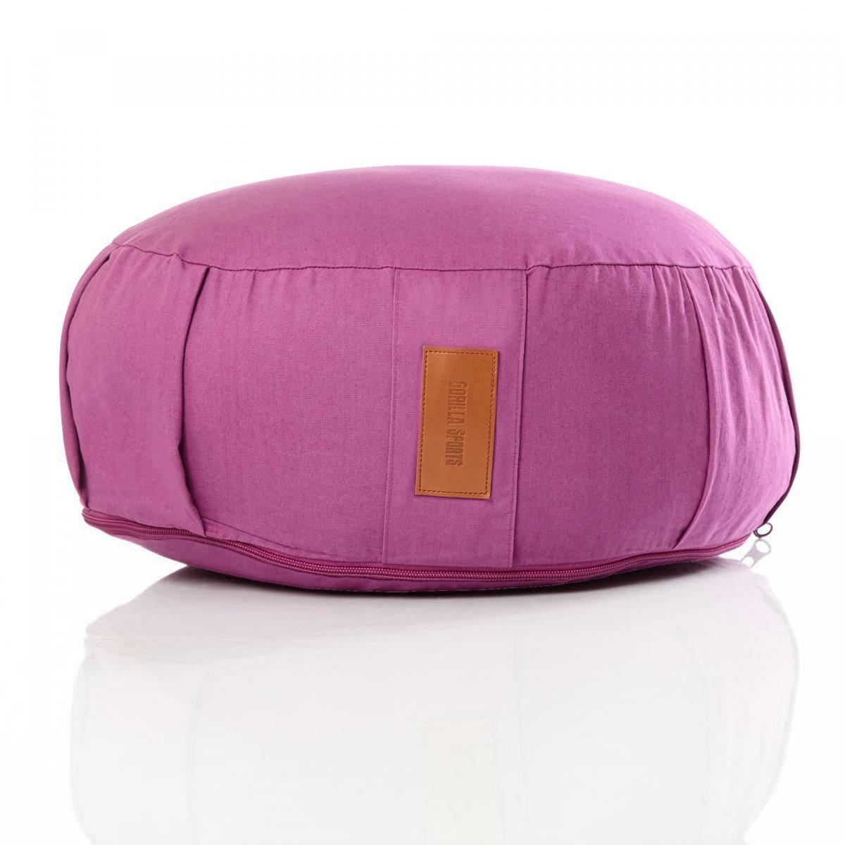 Puuvillane joogapadi 34 x 18 cm, lilla