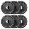 Olympia-levypainosarja 30 kg valurauta 50/51 mm, 6 x 5 kg