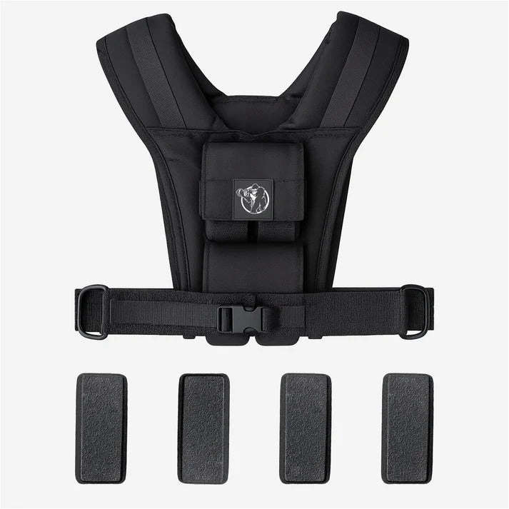Reguleeritav raskusvest 10 kg, must
