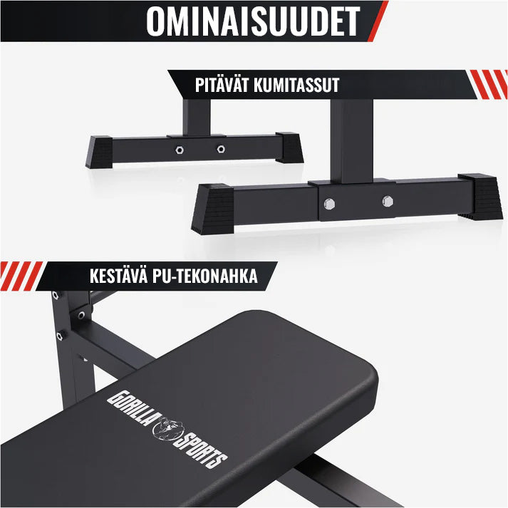 Kokkupandav jõutõstepink, max 300 kg
