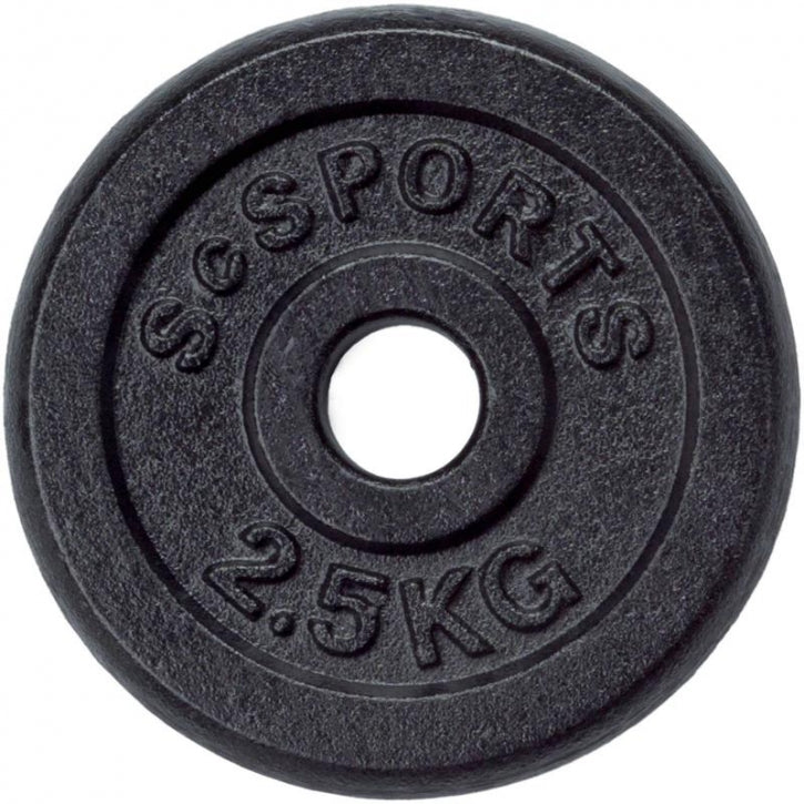 ScSPORTS raskuskettad 4 x 2,5 kg, 30 mm
