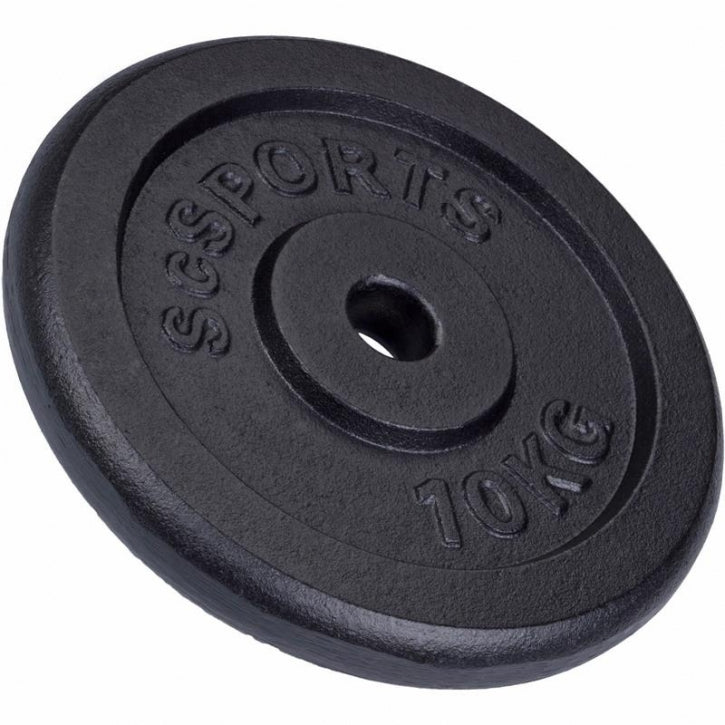ScSPORTS malmist raskuskettad 2 x 10 kg, 30 mm