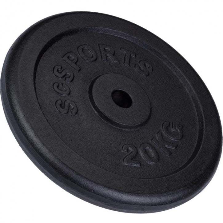 ScSPORTS malmist raskusketas 20 kg, 30 mm