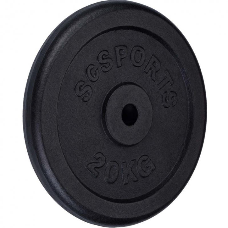 ScSPORTS malmist raskusketas 20 kg, 30 mm