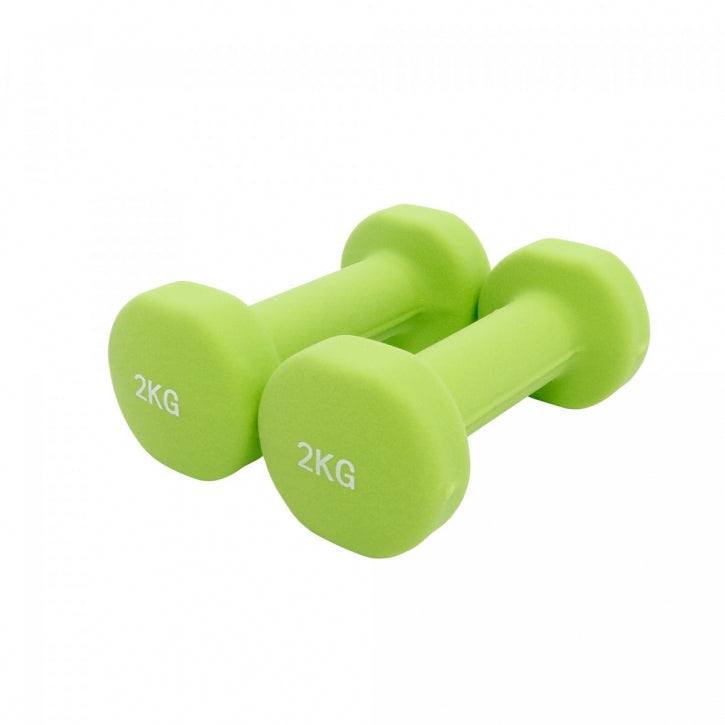 Neopreenhantlite komplekt 12 kg hoiukohvriga