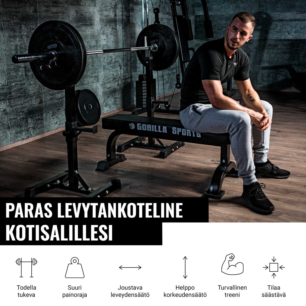 Reguleeritavad kükipuurid turvaraudadega, must