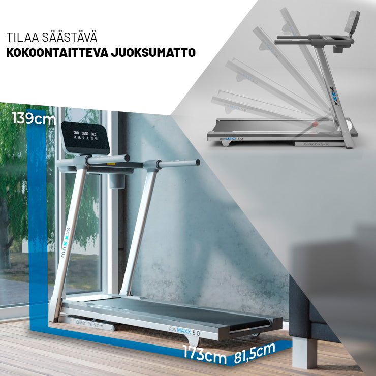 RunMaxx 5.0 kokkupandav jooksulint