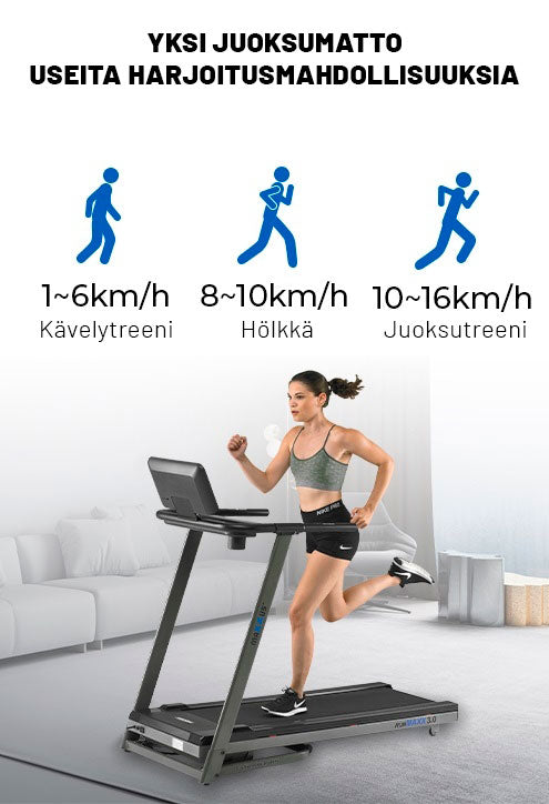 RunMaxx 3.0 kokkupandav jooksulint