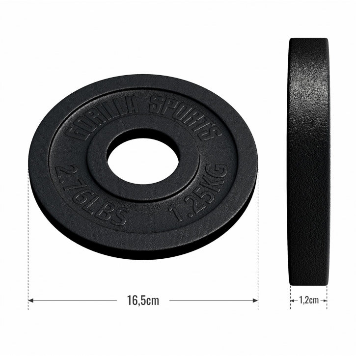 Malmist raskusketas 1,25 kg 50 mm