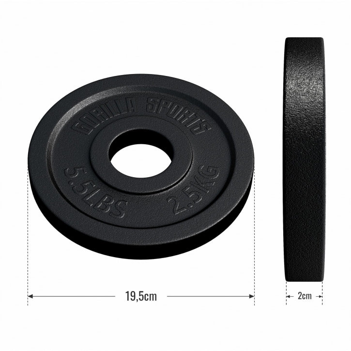Malmist raskusketas 2,5 kg 50 mm