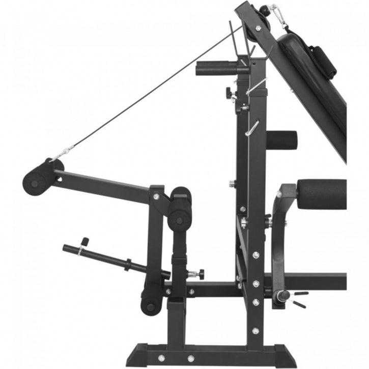 Reguleeritav multifunktsionaalne treeningpink max 280 kg, Black Edition