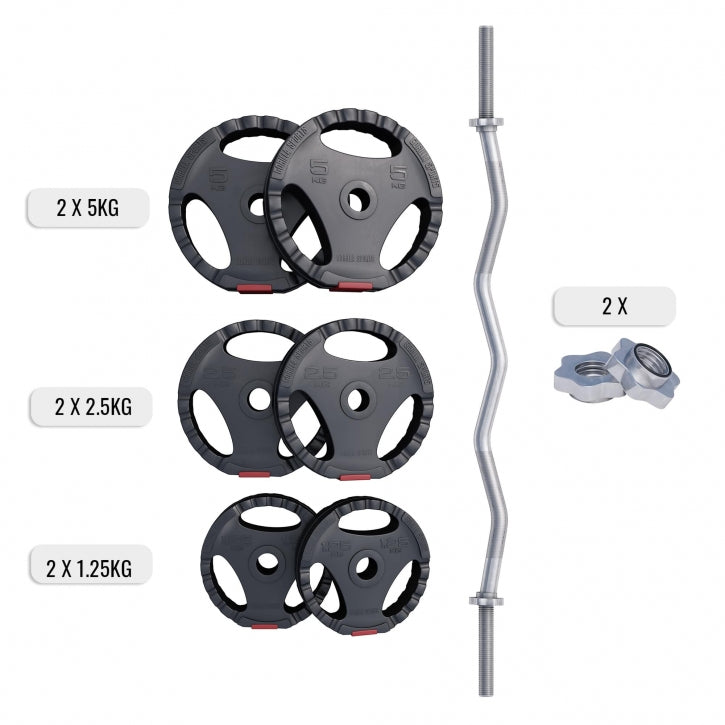 Vinüül Tri Grip kangikomplekt 25 kg