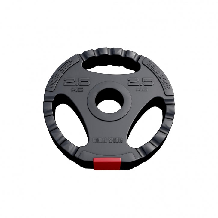 Tri Grip vinüülkattega raskusketas 2,5 kg 50 mm