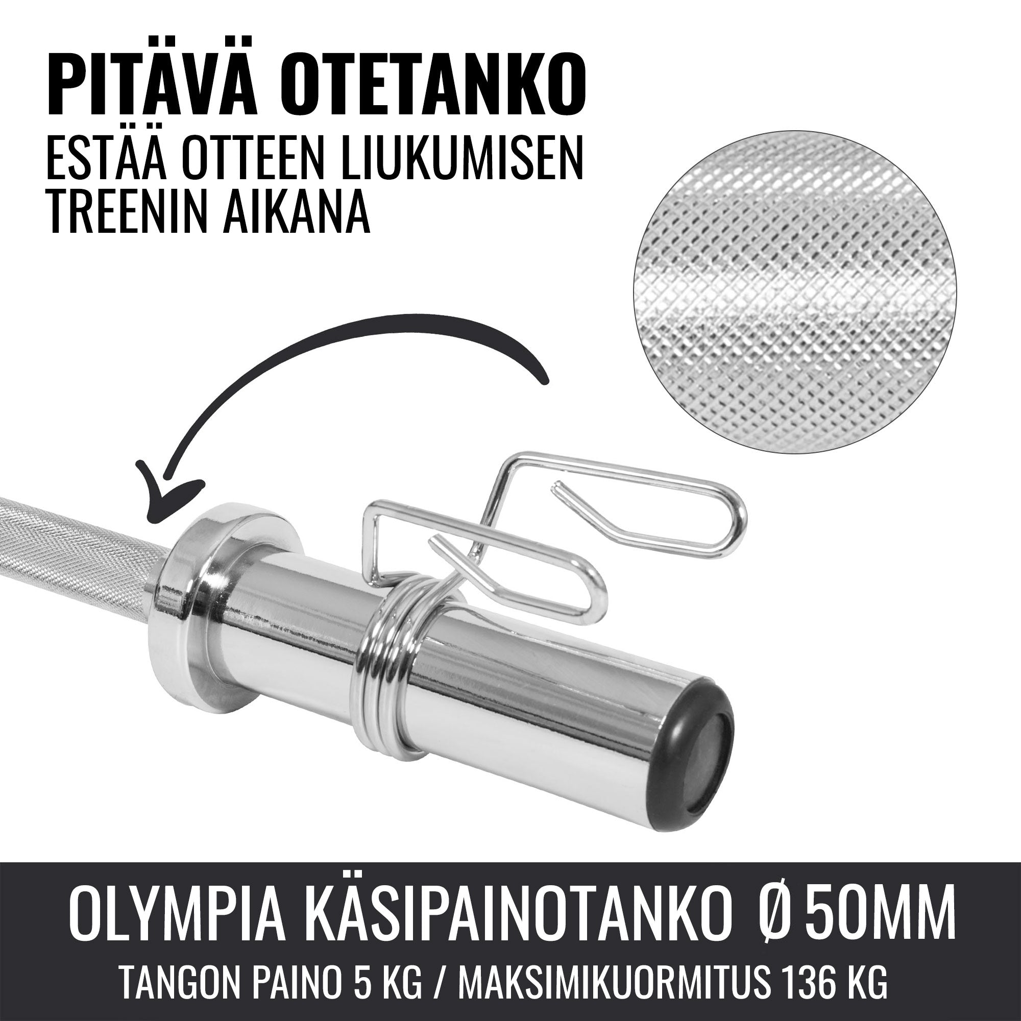 Olümpia EZ-kangi ja hantlikangide komplekt 75 kg