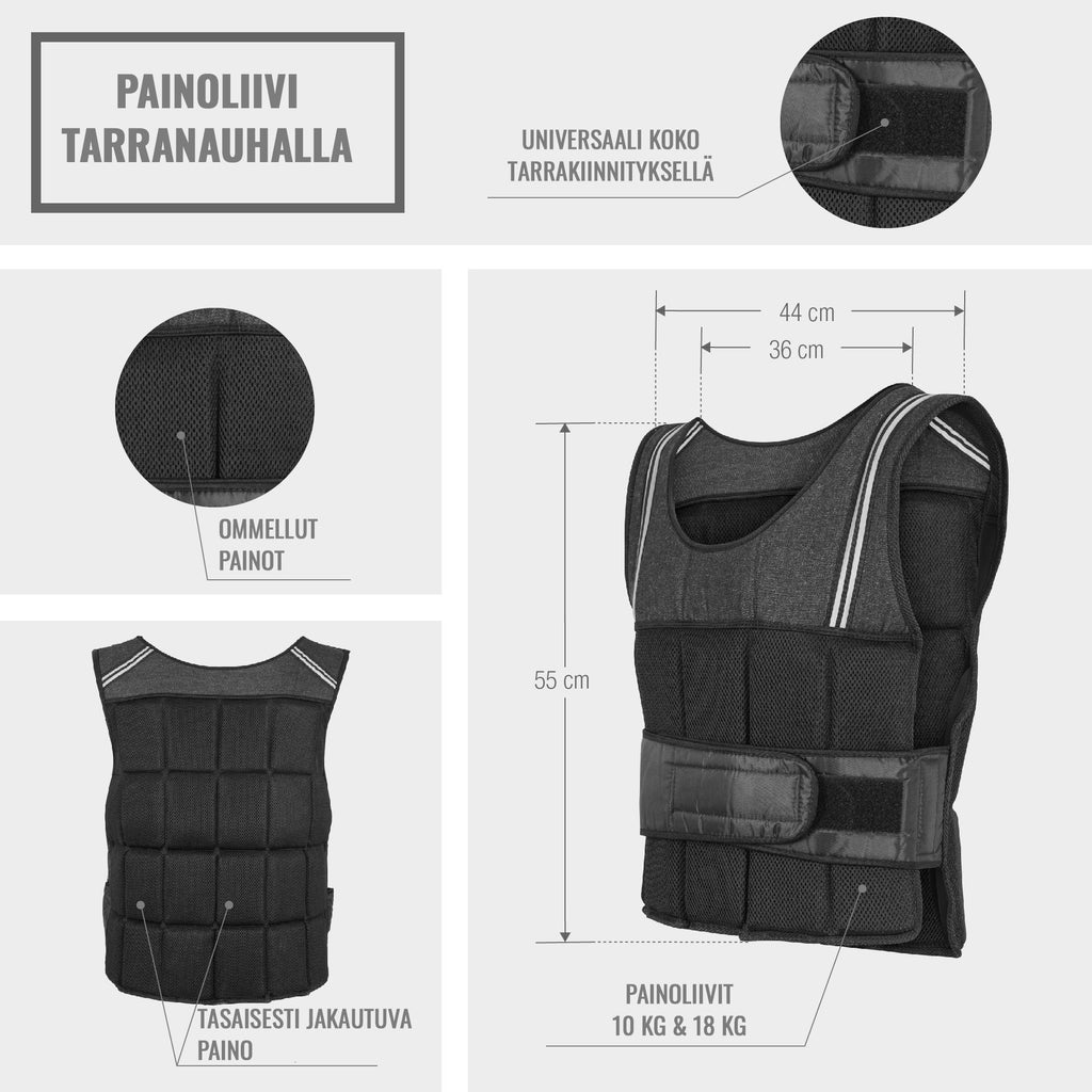 Pro raskusvest 18 kg