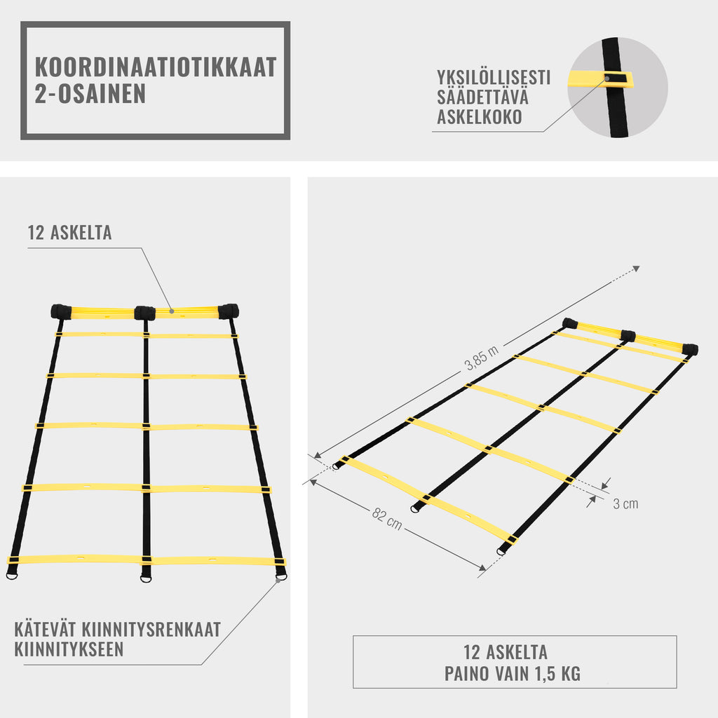 Kiirusredel kiirus- ja koordinatsioonitreeninguks