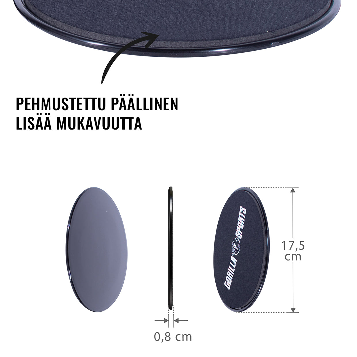 Liugkettad hoiukotiga, 2 tk