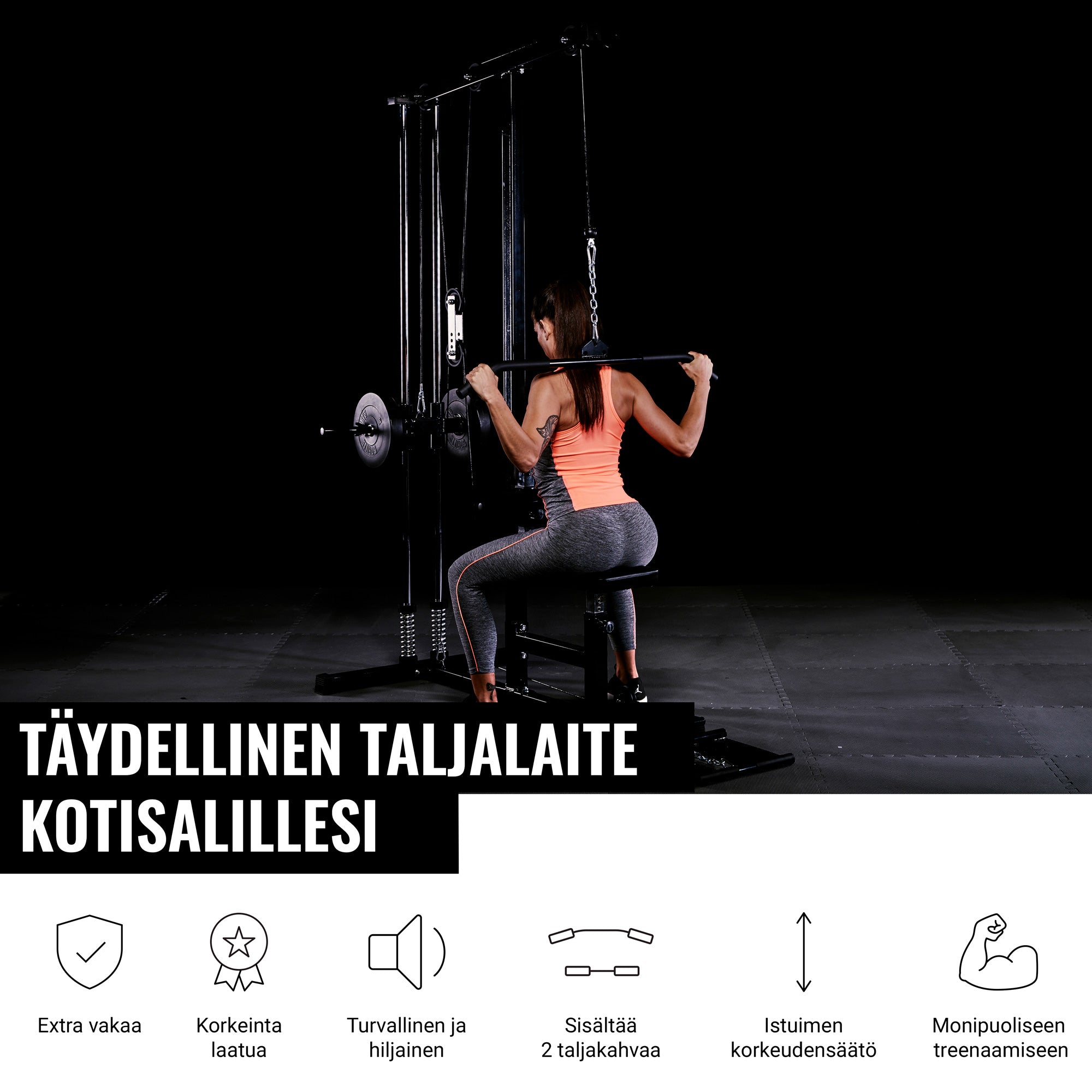 Multifunktsionaalne plokkseade reguleeritava pingiga