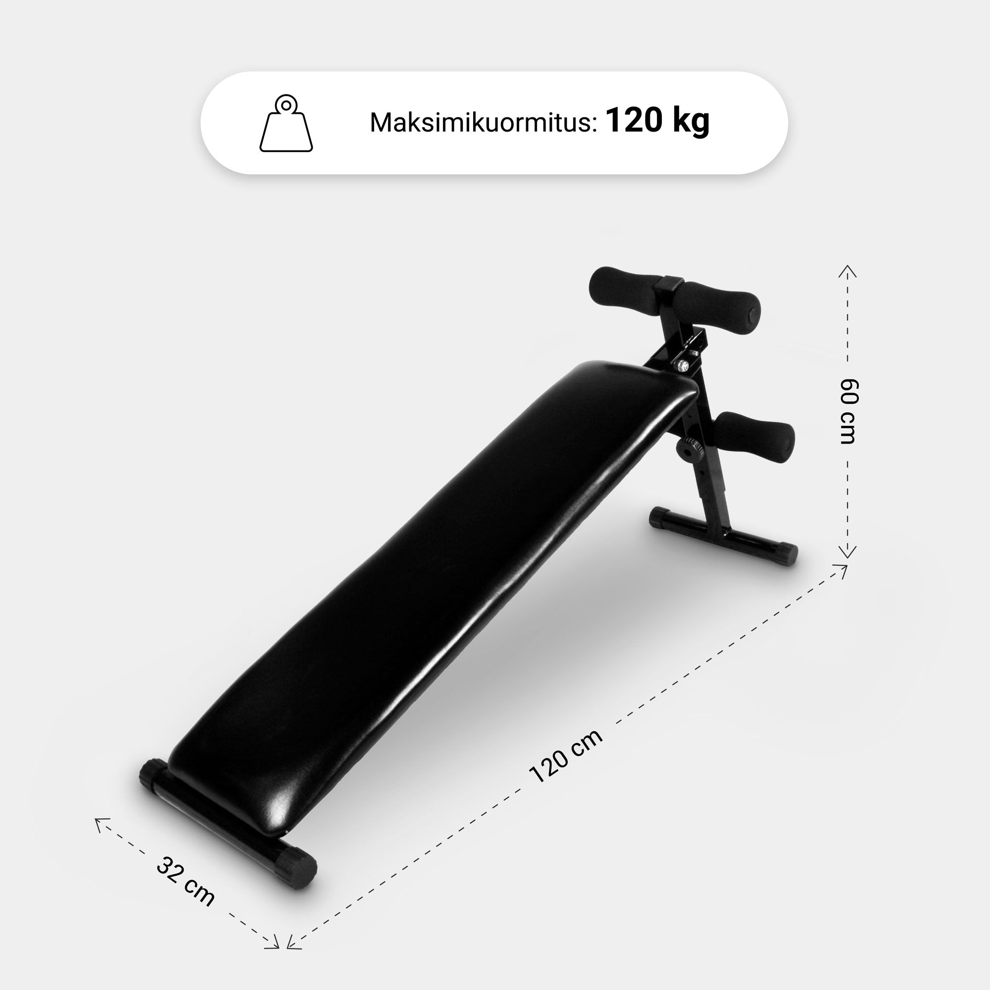 Reguleeritav kõhulihaste pink ja 5-in-1 lõuatõmbekang