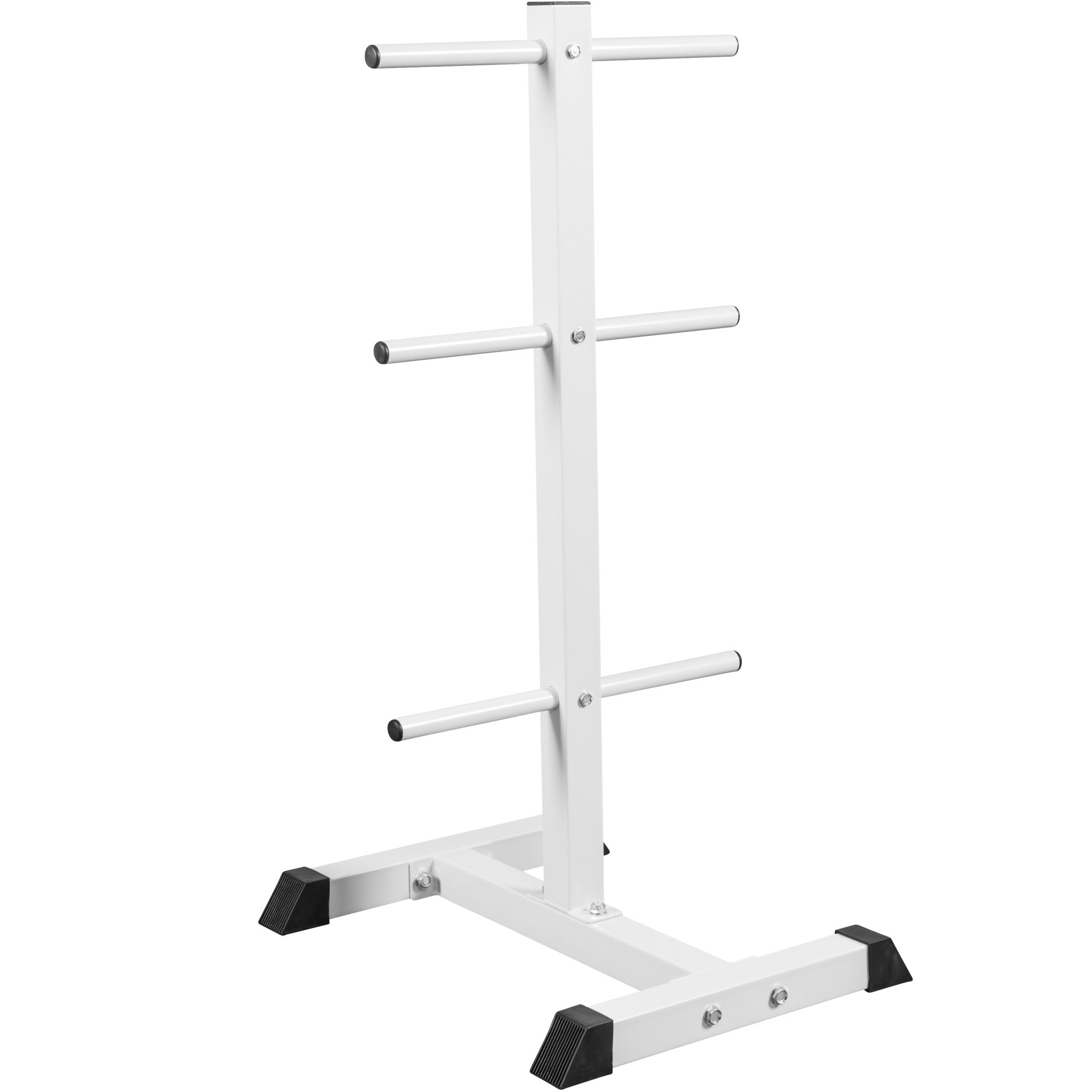 Püstine kettahoidik 30 mm raskusketastele, valge