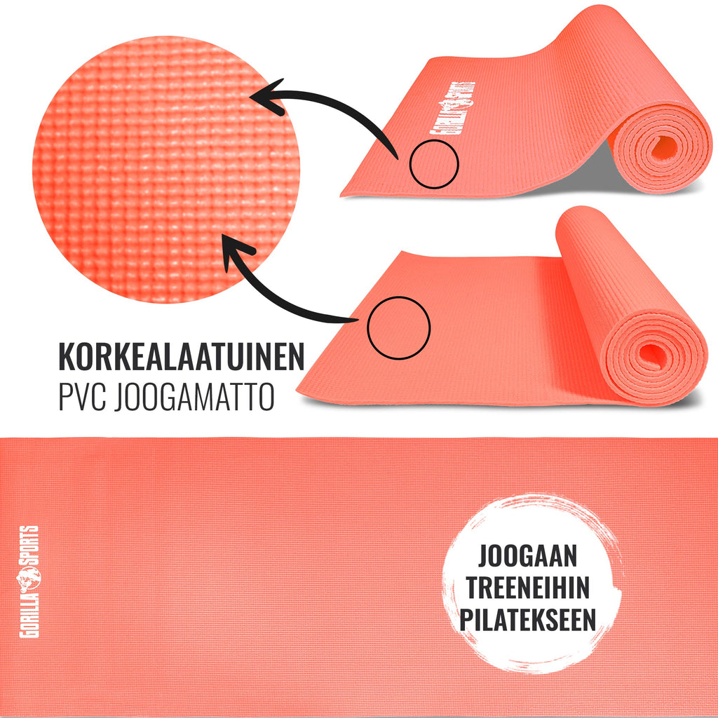 Joogamatt 5 mm 180 x 60 cm kanderihmaga