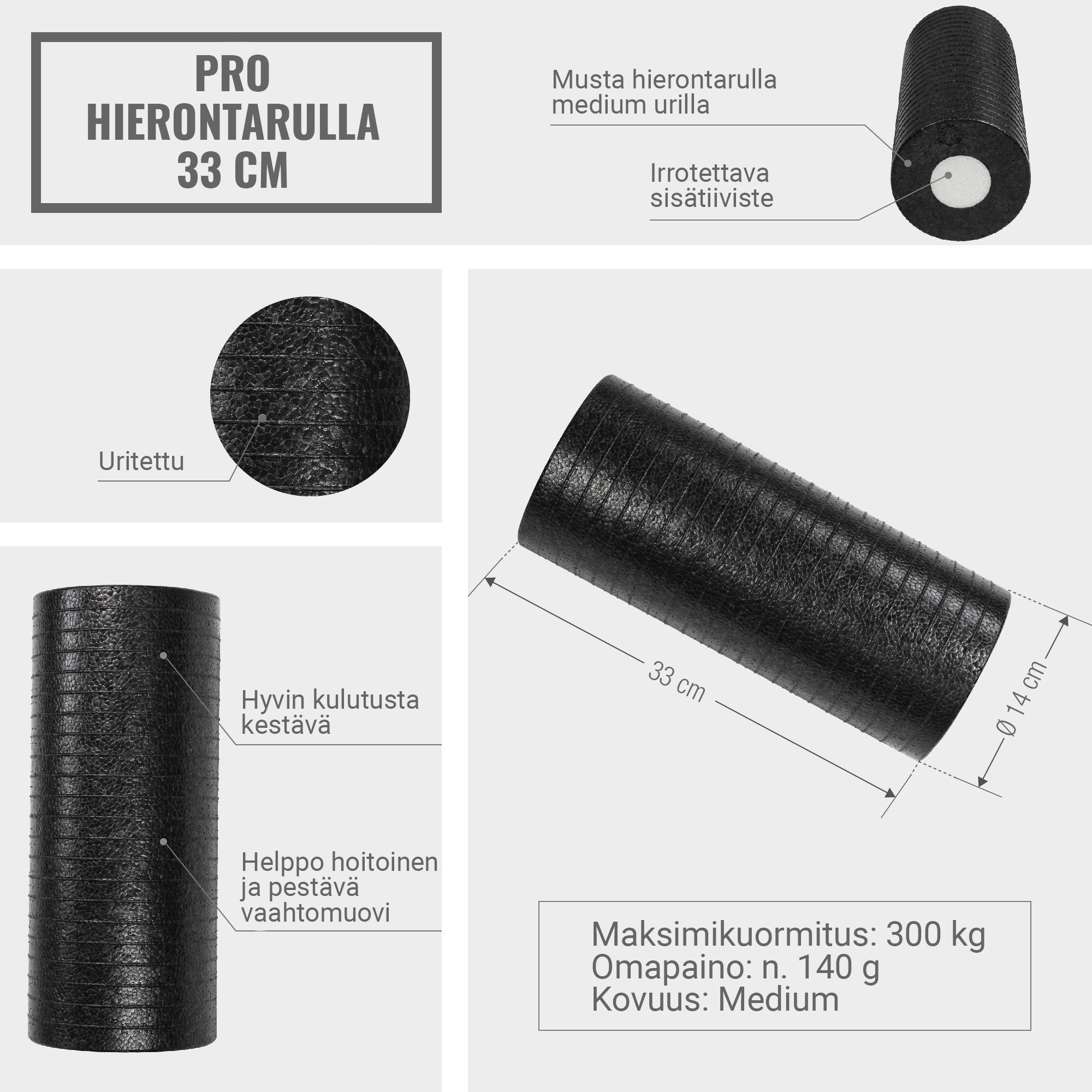 Pilateserull PRO 33 x 14 cm