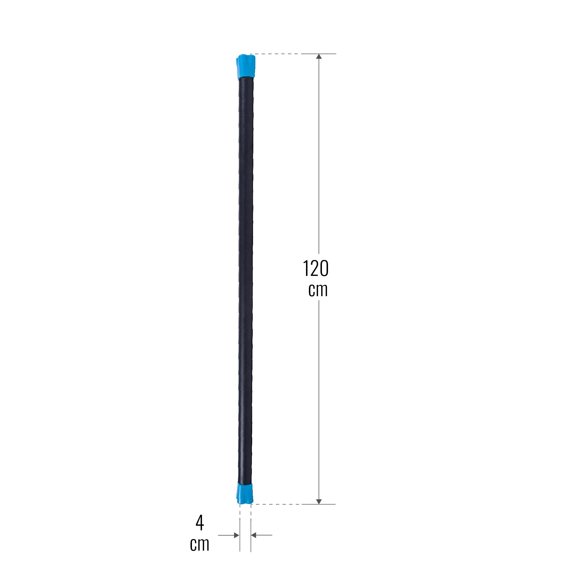 Aeroobika Bar 1–10 kg – fikseeritud raskusega rühmatreeningu kang