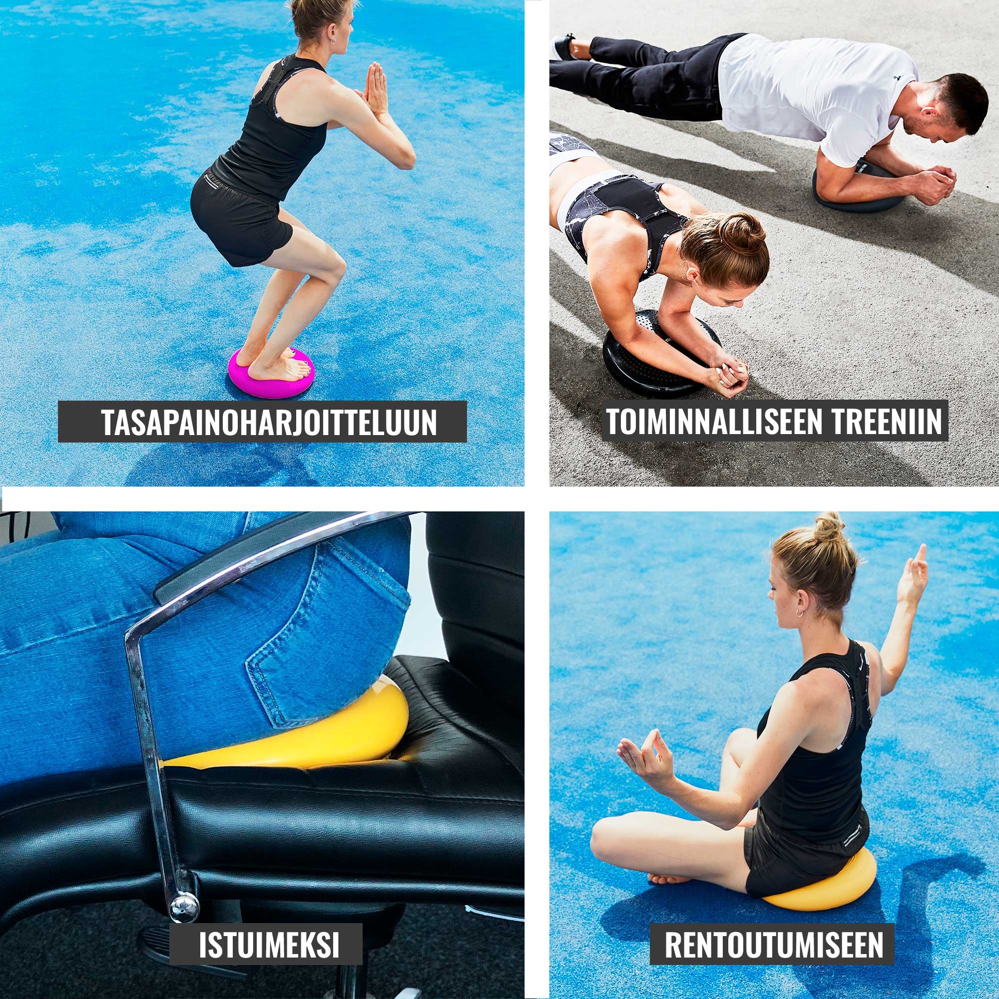 Nuppudega Balance Pad tasakaalupadi 33 cm