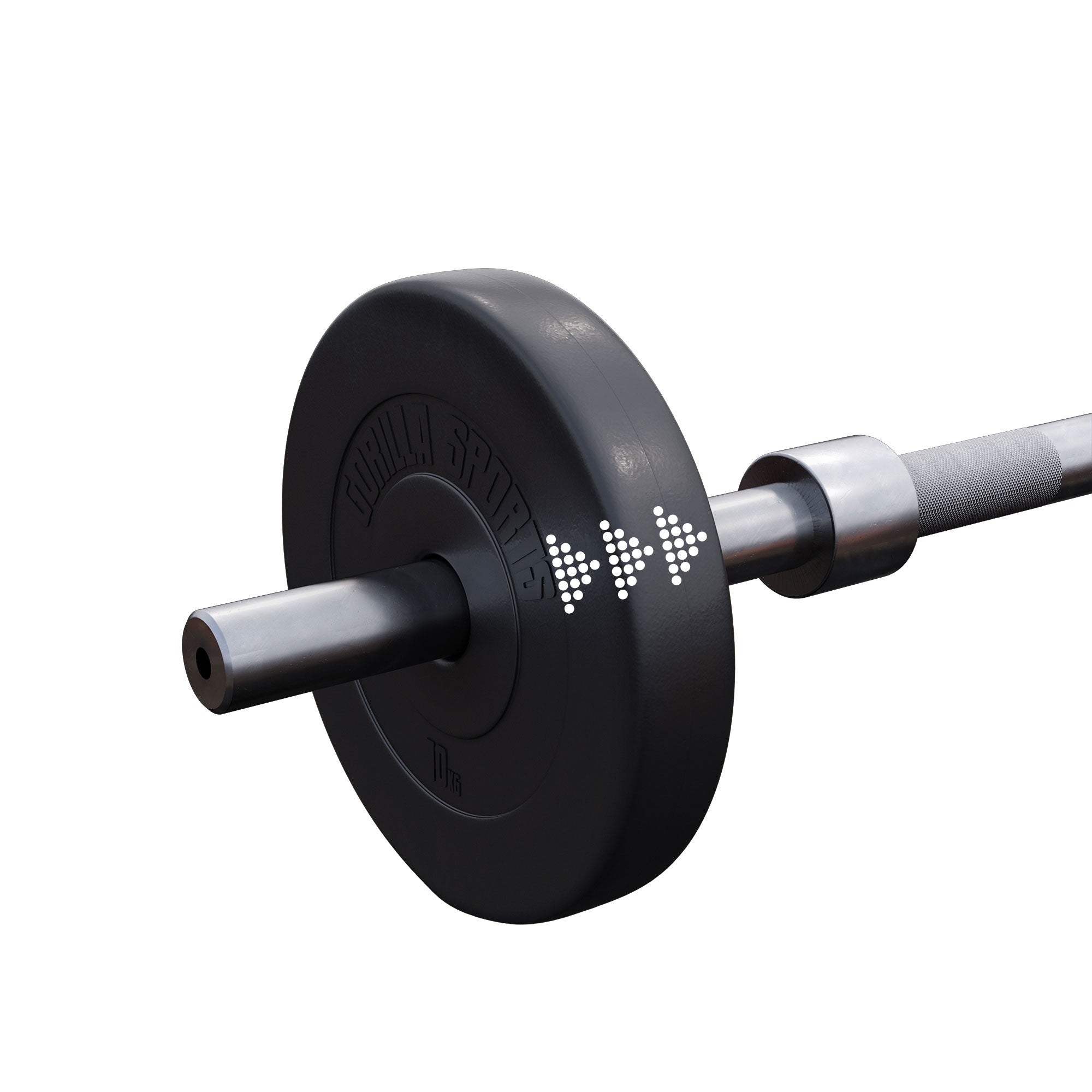 Vinüülkattega raskusketas 10 kg 50 mm
