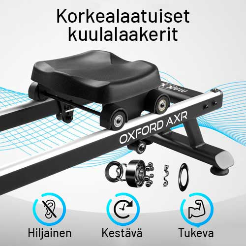 River AXR PRO veetakistusega sõudeergomeeter