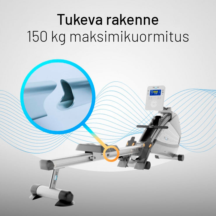 8.1 kokkupandav sõudeergomeeter õhu- ja magnettakistusega