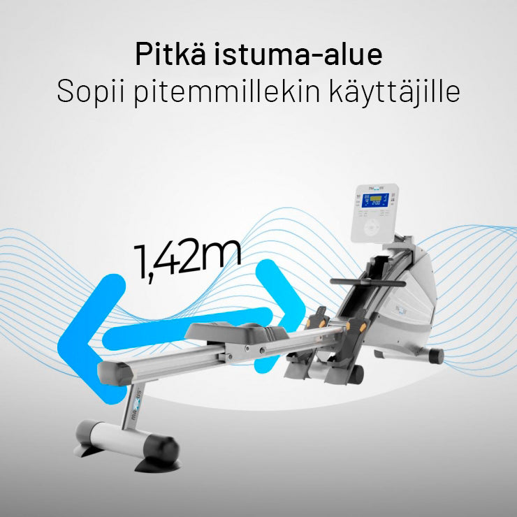 8.1 kokkupandav sõudeergomeeter õhu- ja magnettakistusega