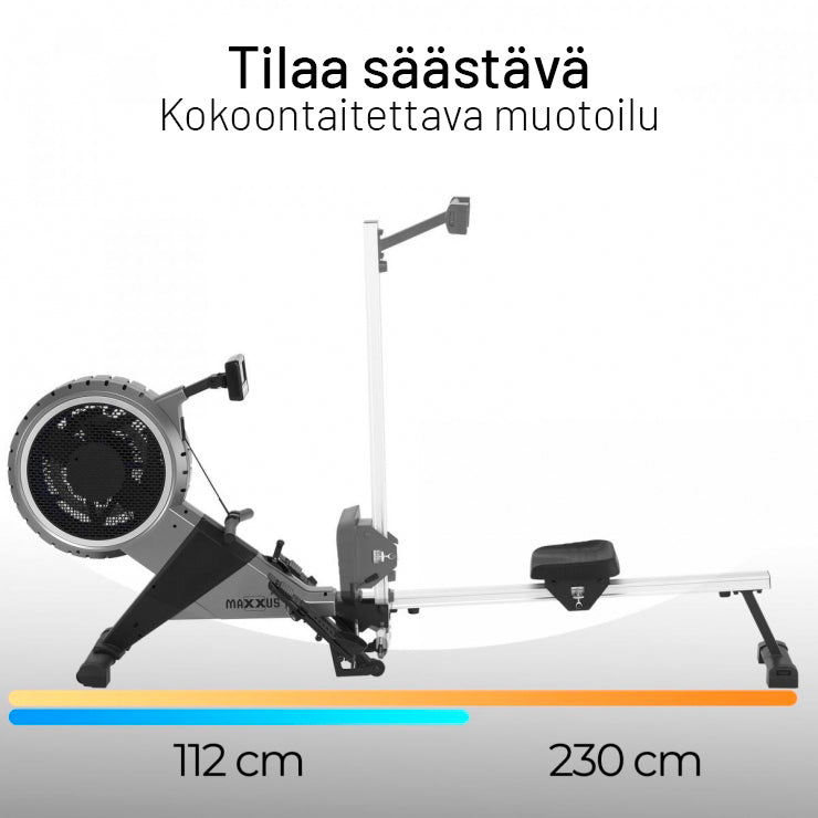 7.4 kokkupandav sõudeergomeeter
