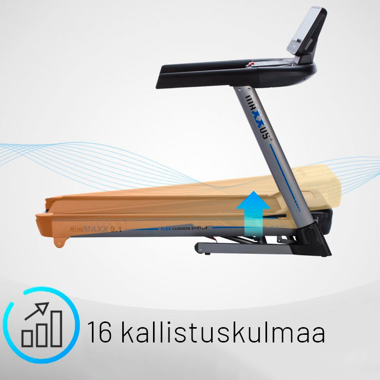 Jooksulint 9.1 XXL-jooksupinnaga