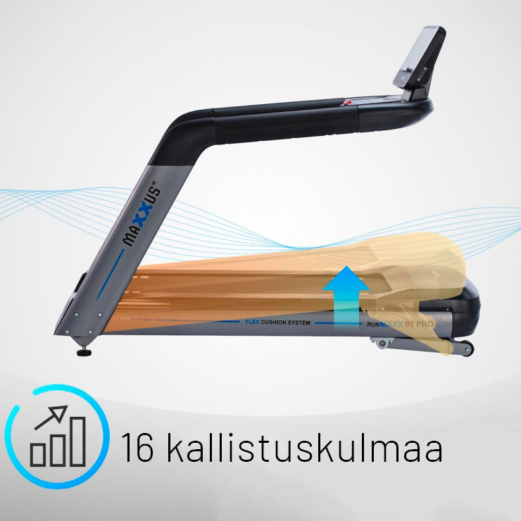 RunMaxx 90 Pro jooksulint 22 km/h, max. 150 kg