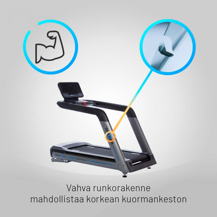 RunMaxx 90 Pro jooksulint 22 km/h, max. 150 kg