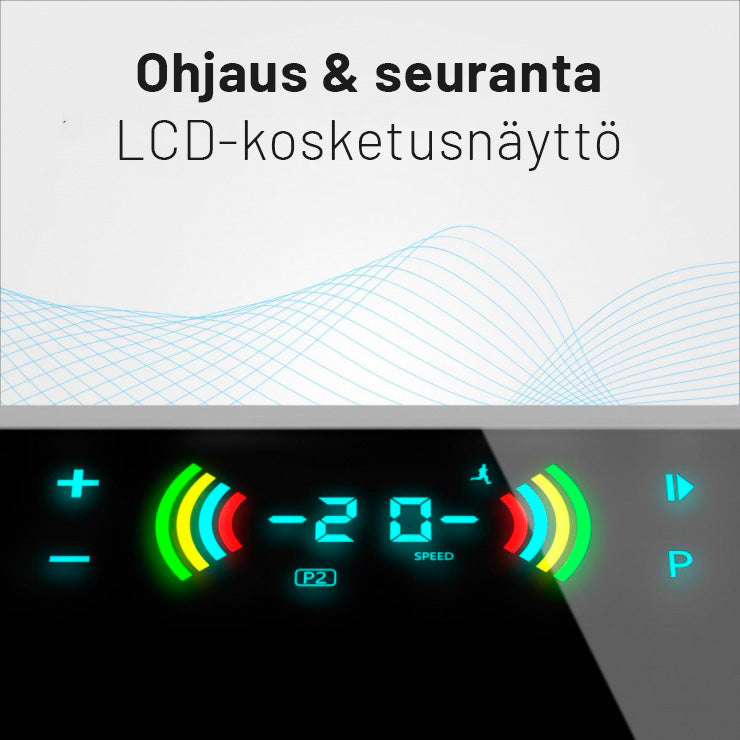 LifePlate 2.0 vibratsiooniplaat vastupanurihmadega