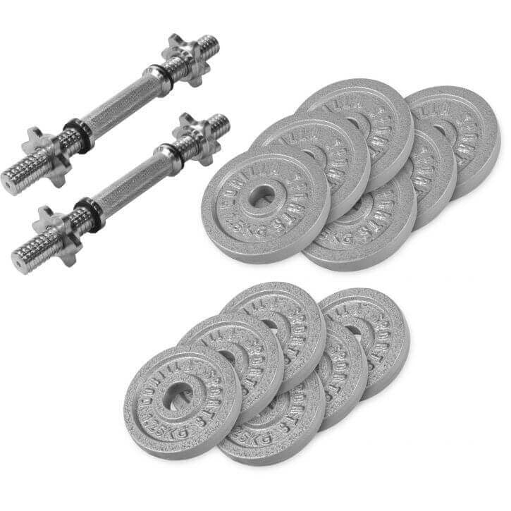 Malmist hantlikomplekt 27,5 kg 30/31 mm