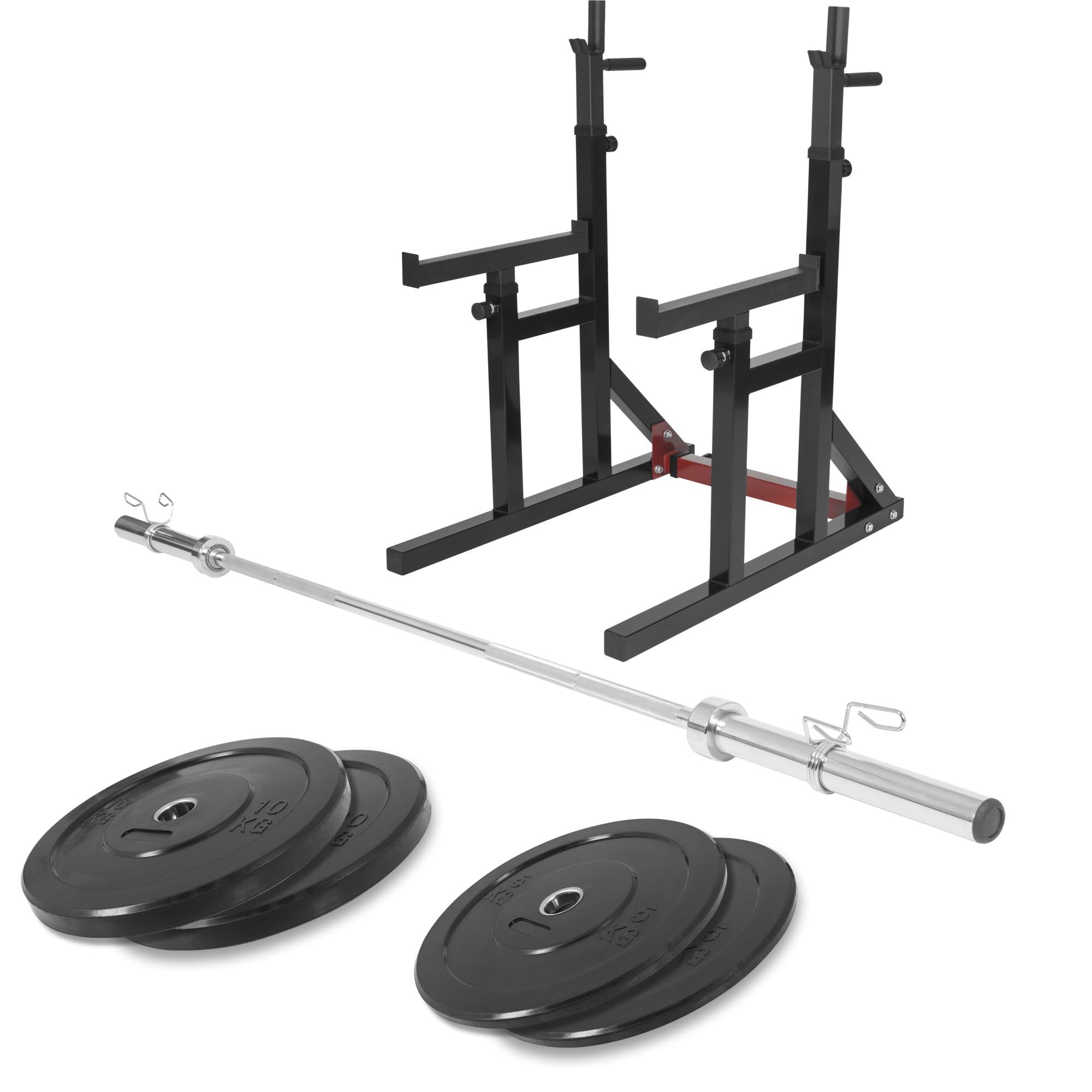 Reguleeritav kükiraam kangikomplektiga 46 kg