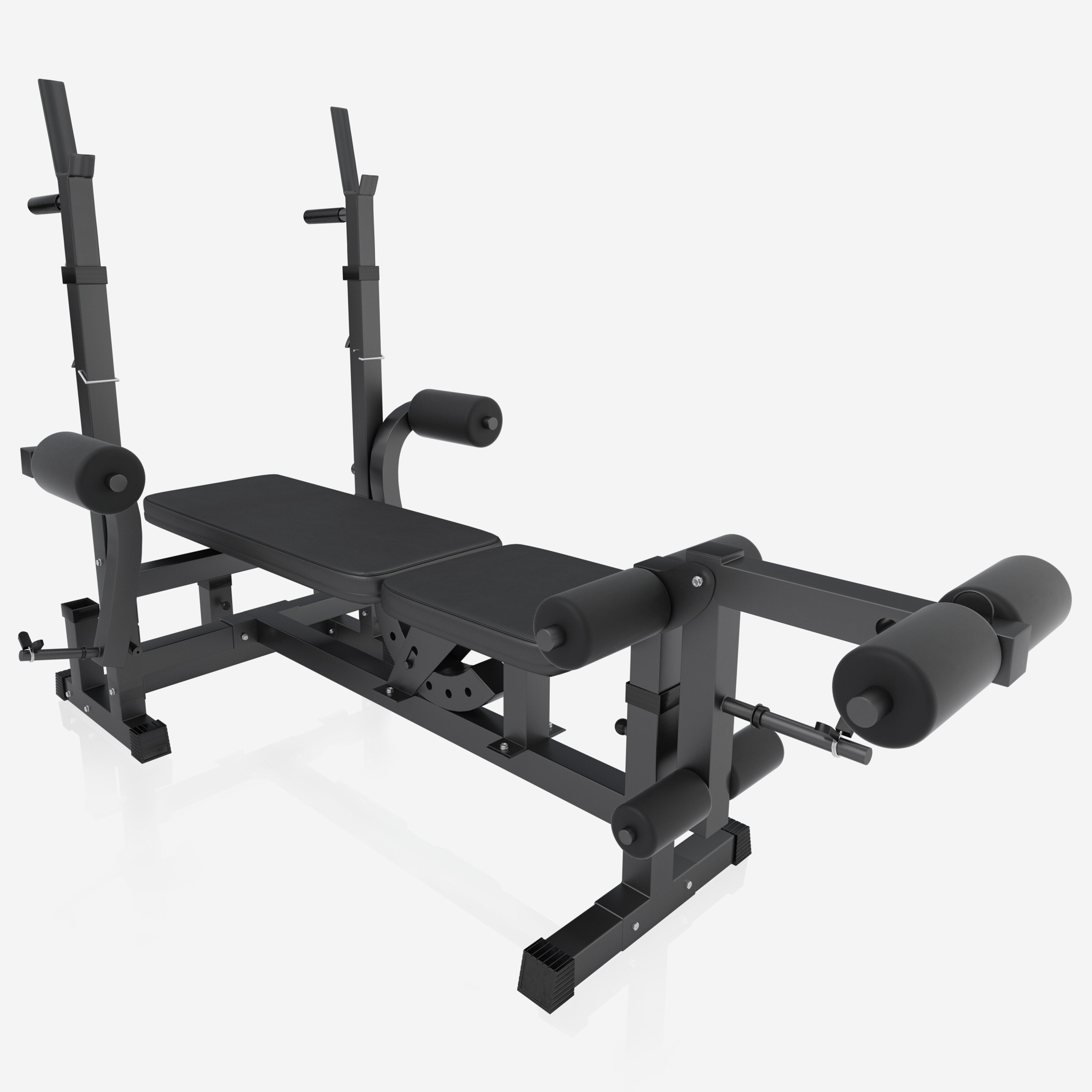 Reguleeritav tõstepink + 100 kg kangikomplekt, Black Edition