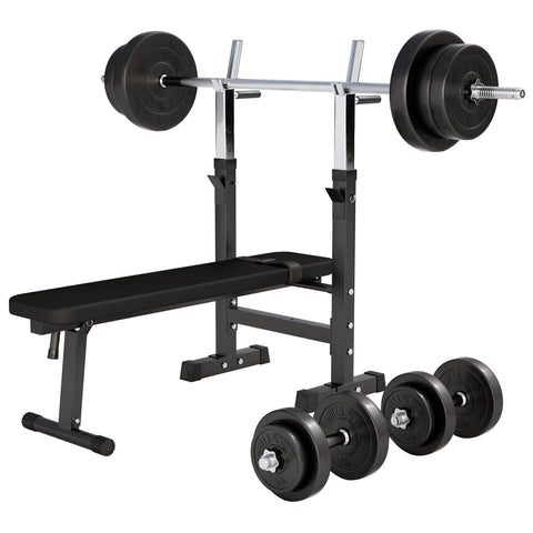 Reguleeritav tõstepink + 70 kg kangikomplekt