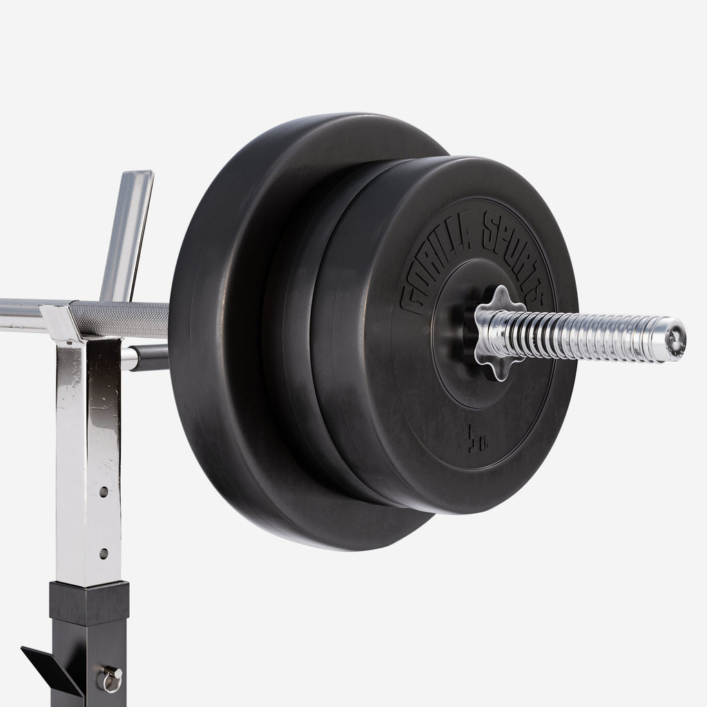 Reguleeritav tõstepink + 70 kg kangikomplekt