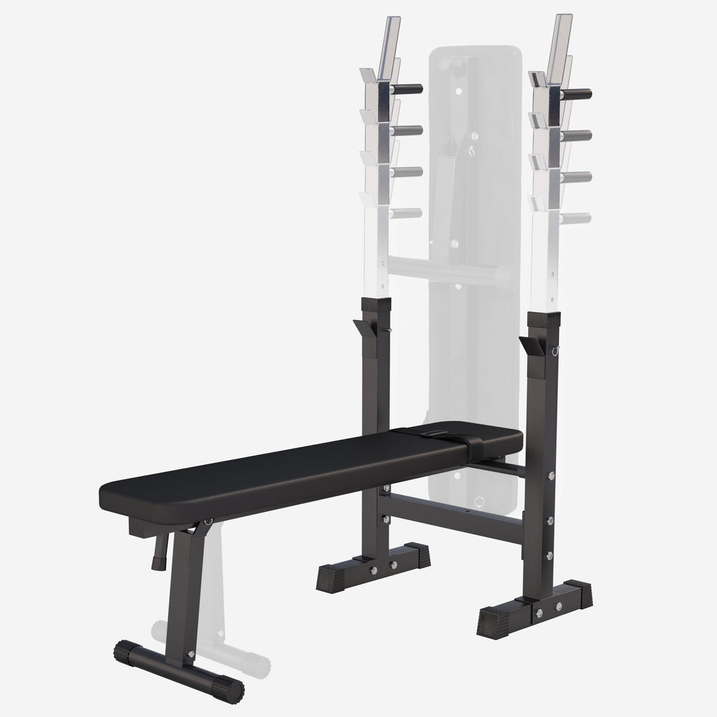 Reguleeritav jõutreeningupink ja 40 kg kangikomplekt