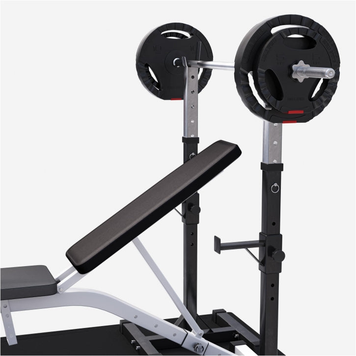 Reguleeritav jõutreeningupink + 100 kg kangikomplekt