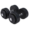 Reguleeritav vinüülist hantlikomplekt 30 kg, 30mm